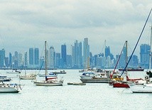 Ciudad de Panamá – widok od strony portu.