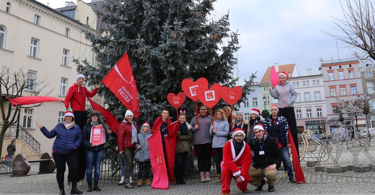 Grupa wolontariuszy, która w ubiegłym roku działała w Ząbkowicach Śląskich