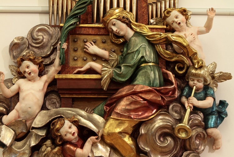 Św. Cecylia - patronka muzyki kościelnej