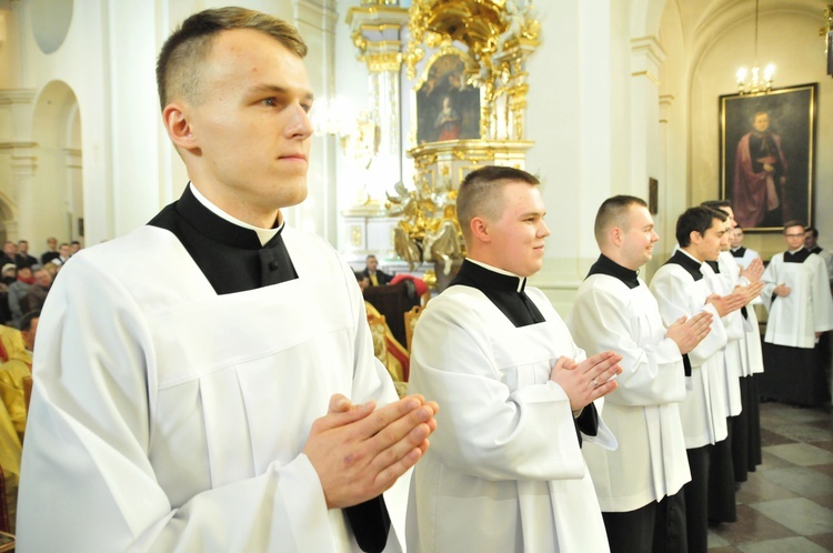 Obłóczyny w lubelskim seminarium 