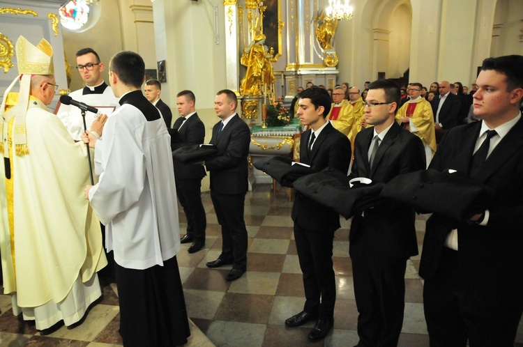 Obłóczyny w lubelskim seminarium 