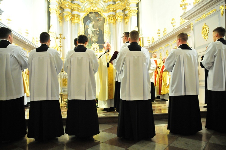 Obłóczyny w lubelskim seminarium 