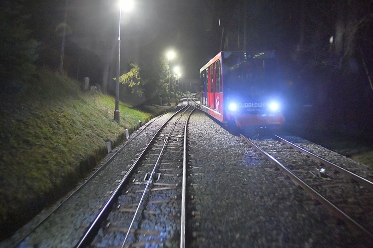 Na Gubałówce już zimowa sceneria