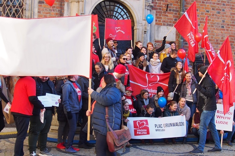 Marsz Szlachetnej Paczki we Wrocławiu