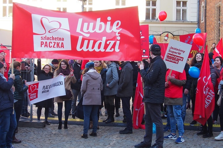 Marsz Szlachetnej Paczki we Wrocławiu