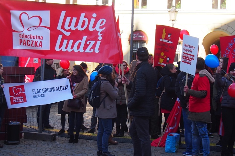 Marsz Szlachetnej Paczki we Wrocławiu