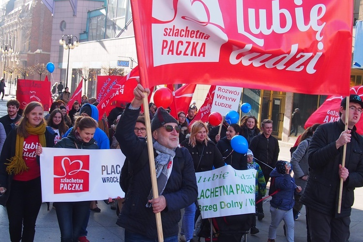 Marsz Szlachetnej Paczki we Wrocławiu