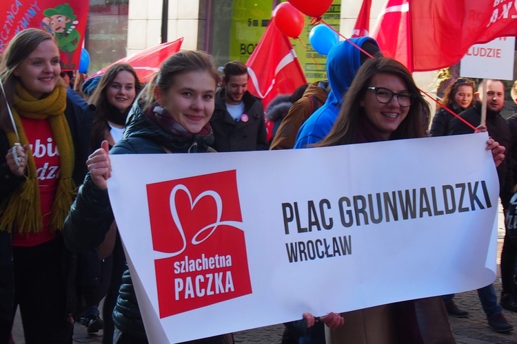 Marsz Szlachetnej Paczki we Wrocławiu