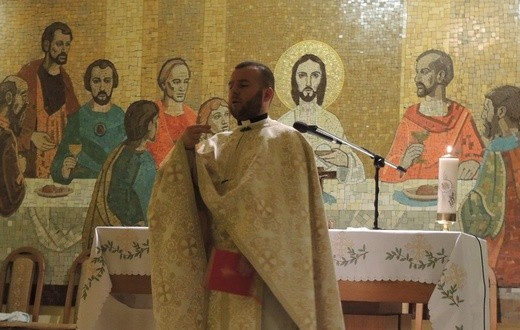 Greckokatolicka liturgia Mszy św. na Leszczynach