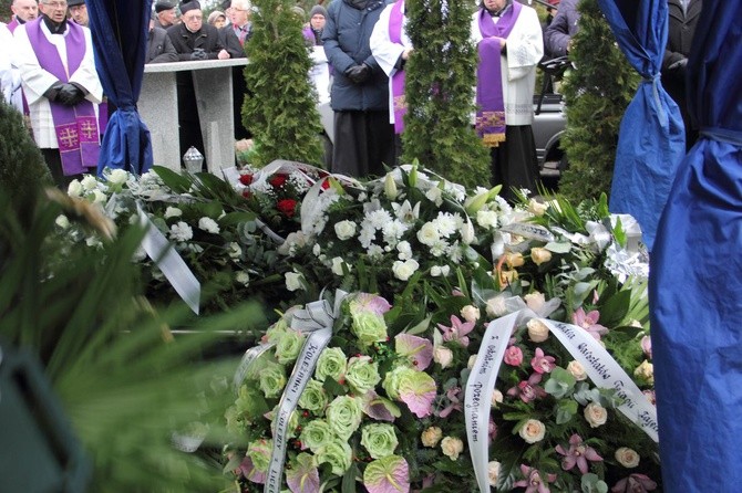 Uroczystości pogrzebowe ks. kan. Leonarda Zycha, cz.2