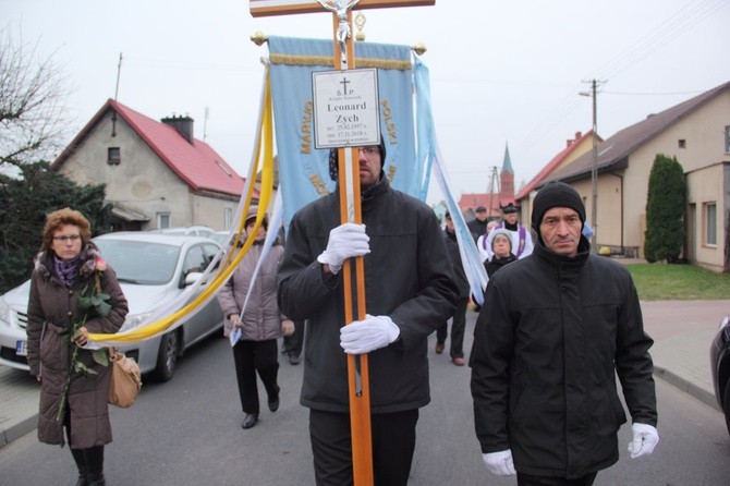 Uroczystości pogrzebowe ks. kan. Leonarda Zycha, cz.2