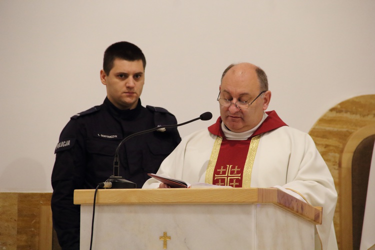 Zaduszki policyjne w Gdańsku Złotej Karczmie