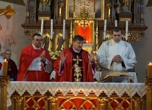 Msz św. odpustowa w parafii św. Katarzyny Aleksandryjskiej w Nowej Rudzie-Słupcu.