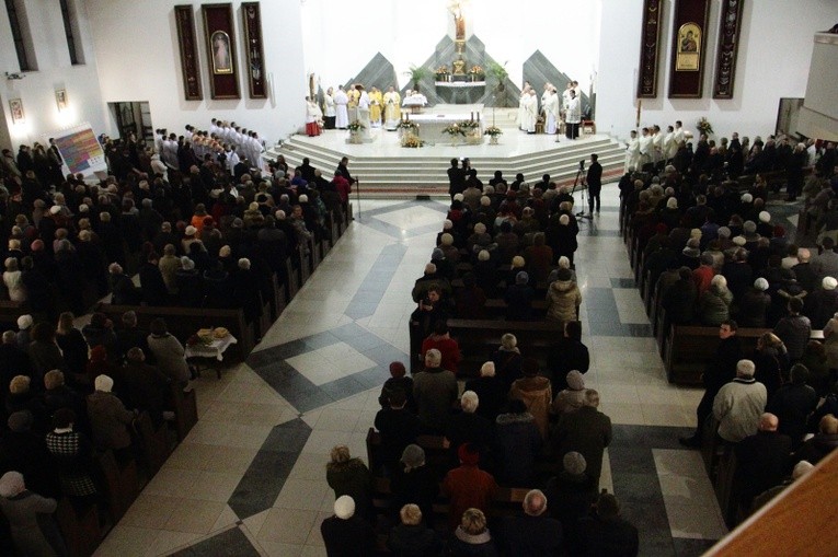 Poświęcenie organów na os. Kalinowym