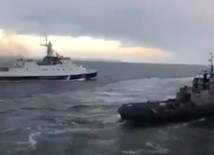 Tak Rosjanie staranowali ukraiński okręt