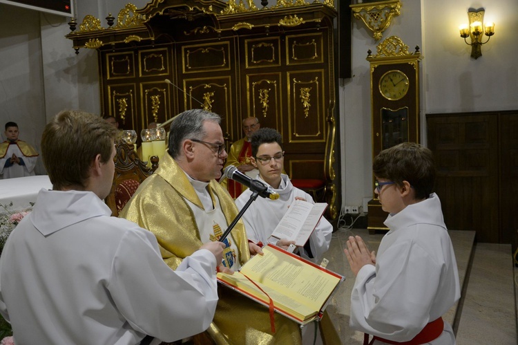 Błogosławieństwo lektorów dekanatu Bochnia-Wschód