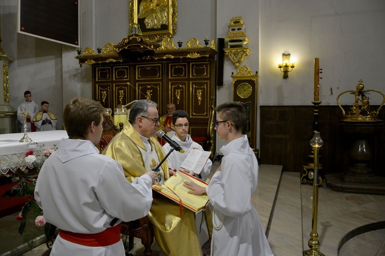 Błogosławieństwo lektorów dekanatu Bochnia-Wschód