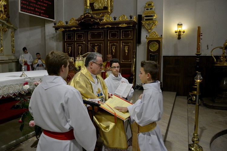 Błogosławieństwo lektorów dekanatu Bochnia-Wschód