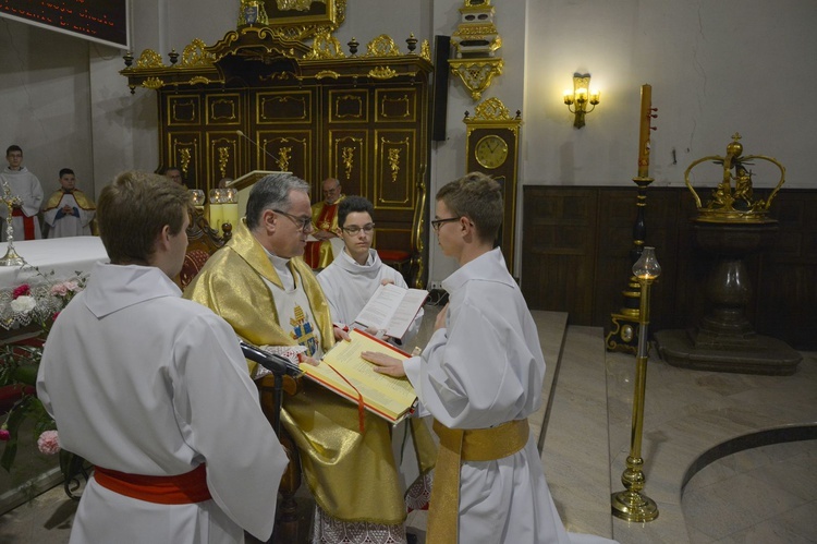 Błogosławieństwo lektorów dekanatu Bochnia-Wschód