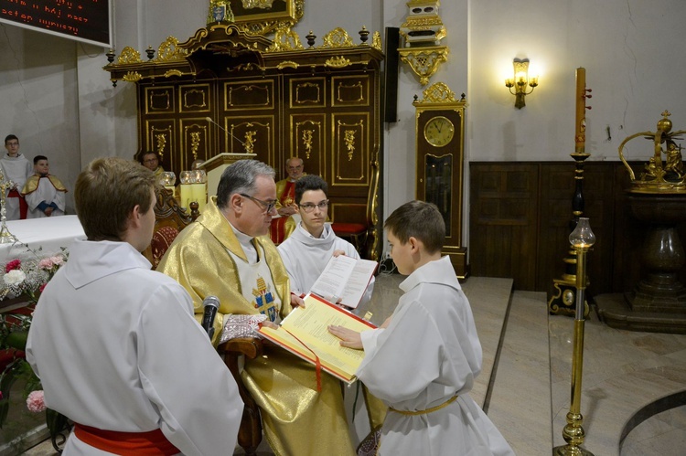 Błogosławieństwo lektorów dekanatu Bochnia-Wschód