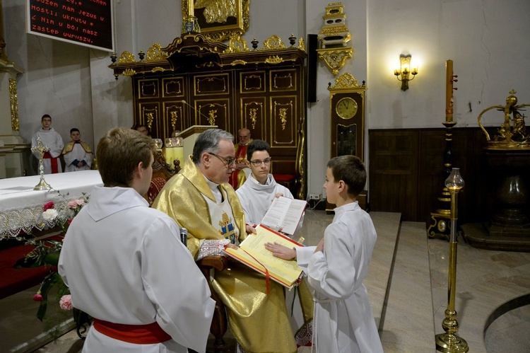 Błogosławieństwo lektorów dekanatu Bochnia-Wschód