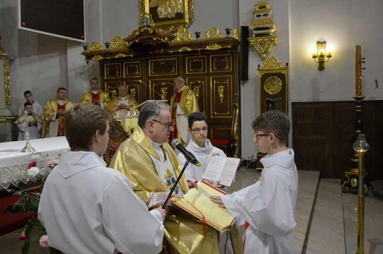 Błogosławieństwo lektorów dekanatu Bochnia-Wschód