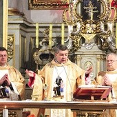 Dziękczynnej Mszy św. przewodniczył bp Wojciech Osial.