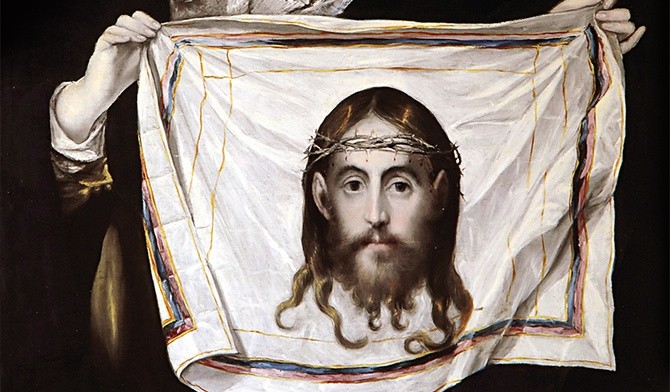 Święta Weronika z chustą, olej na płótnie, 1577–1580.