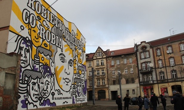 Nowy mural w Katowicach