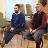 Waldemar i Piotr w czasie świdnickich warsztatów z katechezy systemowej