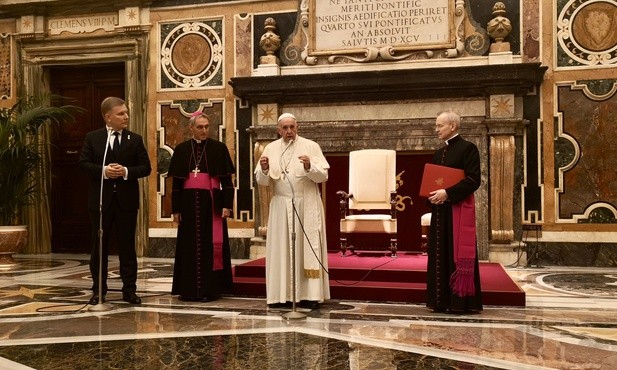 Wzruszające spotkanie w Watykanie