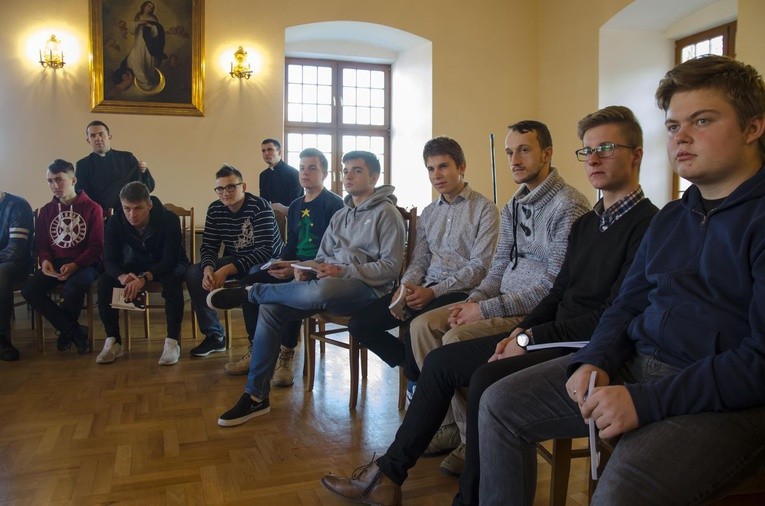 Rekolekcje dla młodych w seminarium