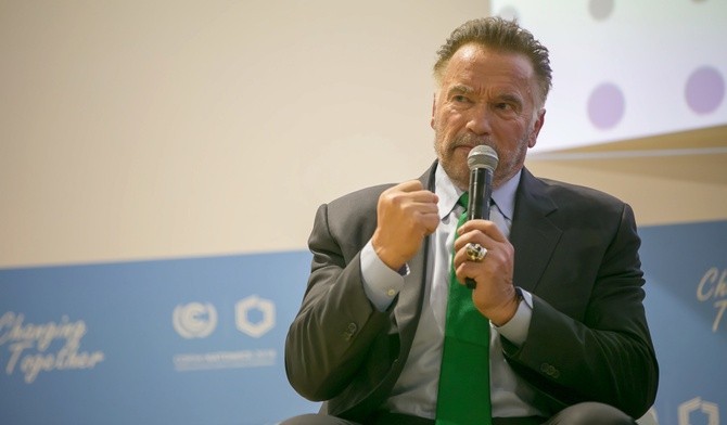 Schwarzenegger na COP24: Zmiany klimatu to problem na dziś, a nie na przyszłość