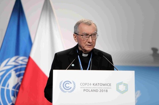 Kardynał Pietro Parolin na szczycie klimatycznym COP 24 