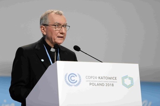 Kardynał Pietro Parolin na szczycie klimatycznym COP 24 