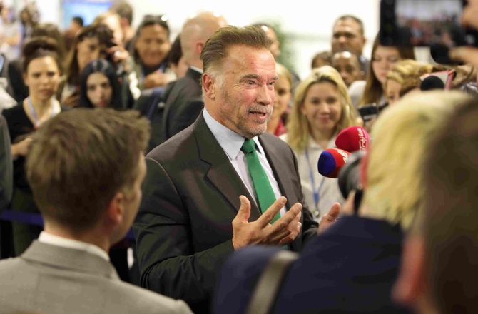 Arnold Schwarzenegger na COP24