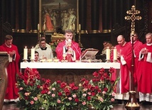 Biskup Zieliński przekazał zgromadzonym pozdrowienia od abp. Sławoja Leszka Głódzia, który obchody objął swoim szczególnym patronatem.