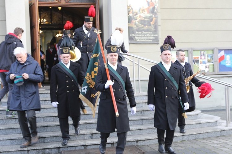 Barbórkowa modlitwa z bp. Romanem Pindlem w Brzeszczach - 2018