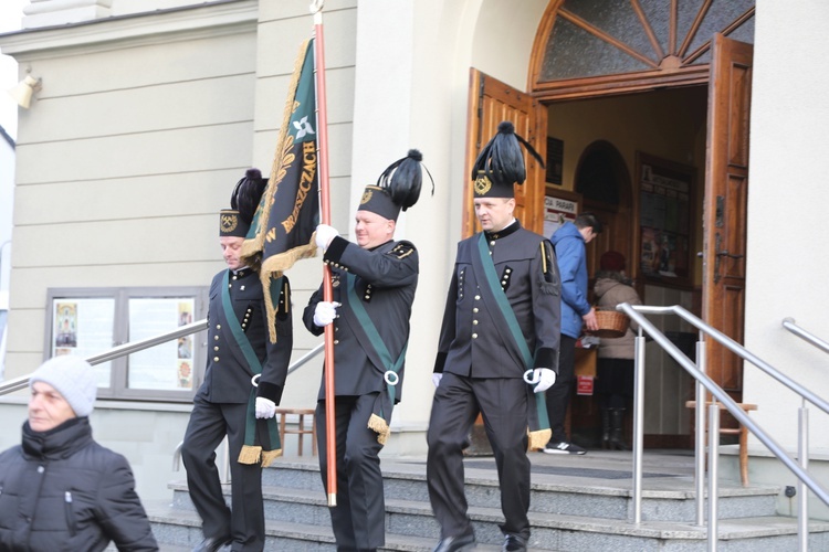 Barbórkowa modlitwa z bp. Romanem Pindlem w Brzeszczach - 2018