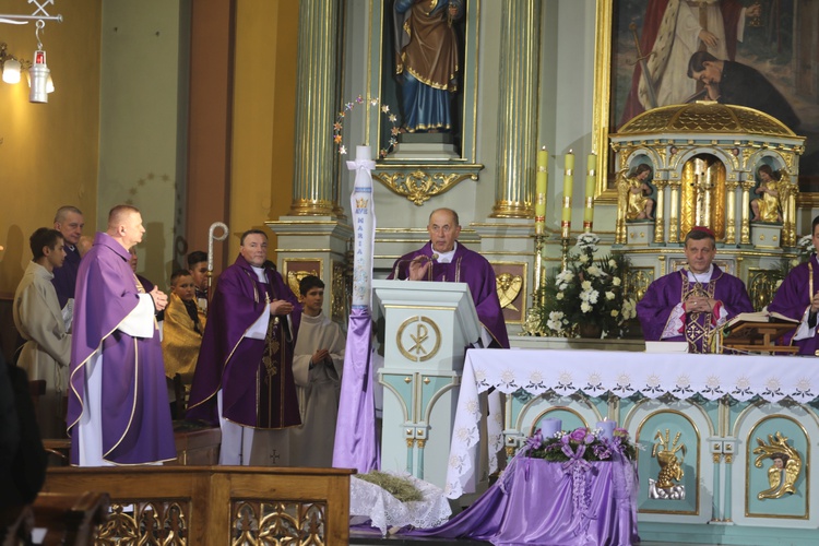 Barbórkowa modlitwa z bp. Romanem Pindlem w Brzeszczach - 2018