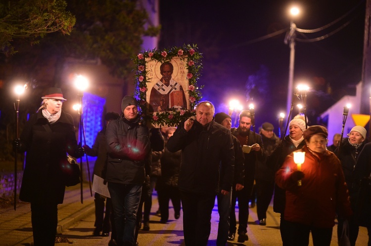 Procesja ku czci św. Mikołaja