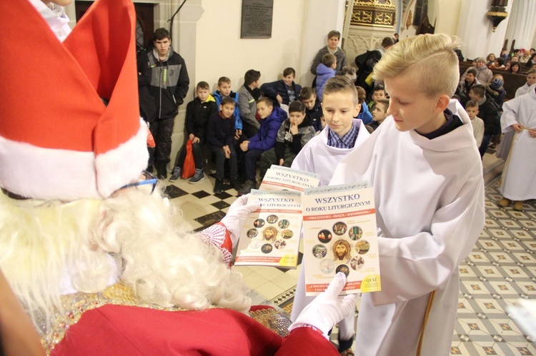 Nowi lektorzy i św. Mikołaj w Ciężkowicach