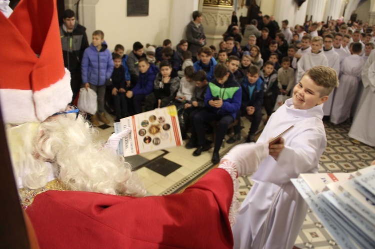 Nowi lektorzy i św. Mikołaj w Ciężkowicach