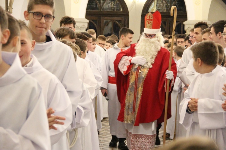 Nowi lektorzy i św. Mikołaj w Ciężkowicach