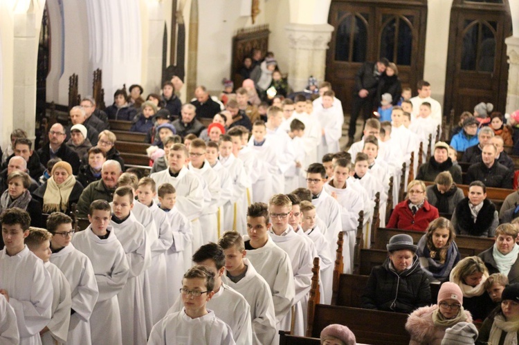 Nowi lektorzy i św. Mikołaj w Ciężkowicach