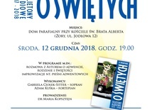 Promocja książki o świętych ks. Hudka, Żory, 12 grudnia 