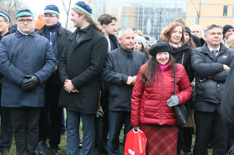 Odsłonięcie pomnika ks. Idziego Radziszewskiego