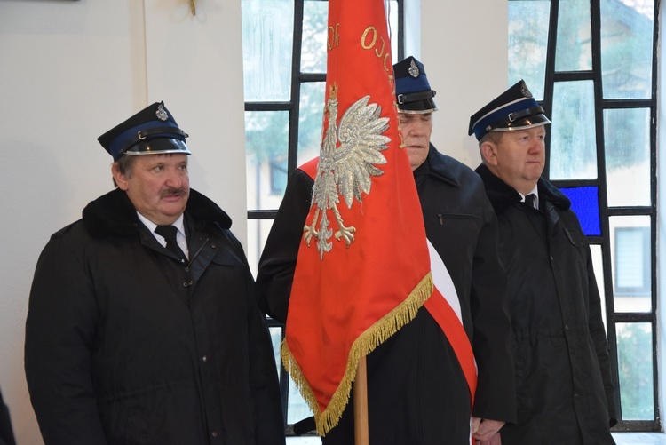 Poświęcenie ronda i figury MB Niepokalanej w Międzyborowie