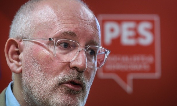 Timmermans został kandydatem socjalistów na szefa KE