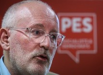 Timmermans został kandydatem socjalistów na szefa KE